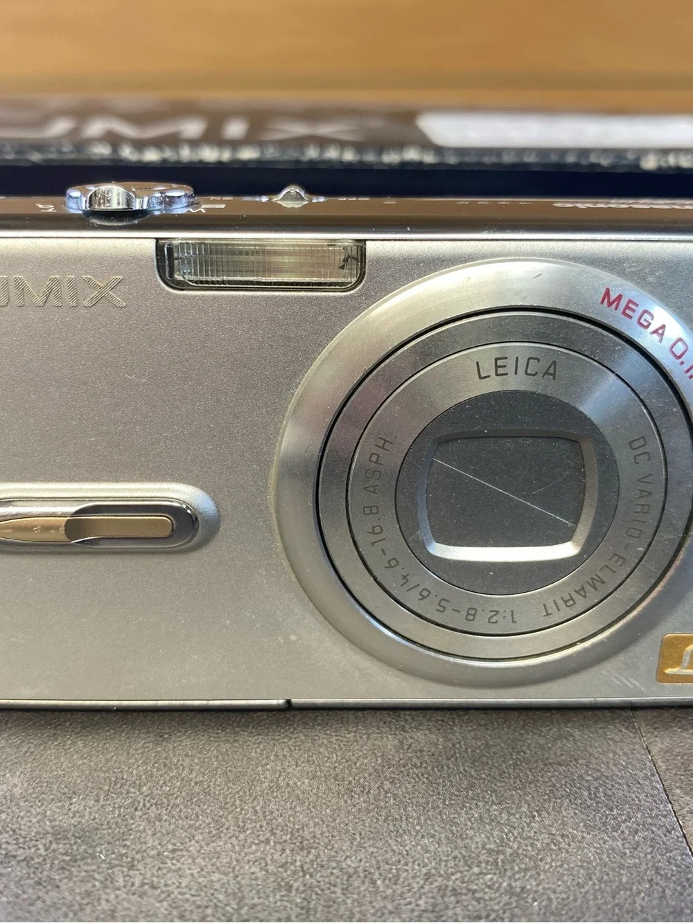 Panasonic Lumix FX07 Silver Compact Camera with Accessories-tested